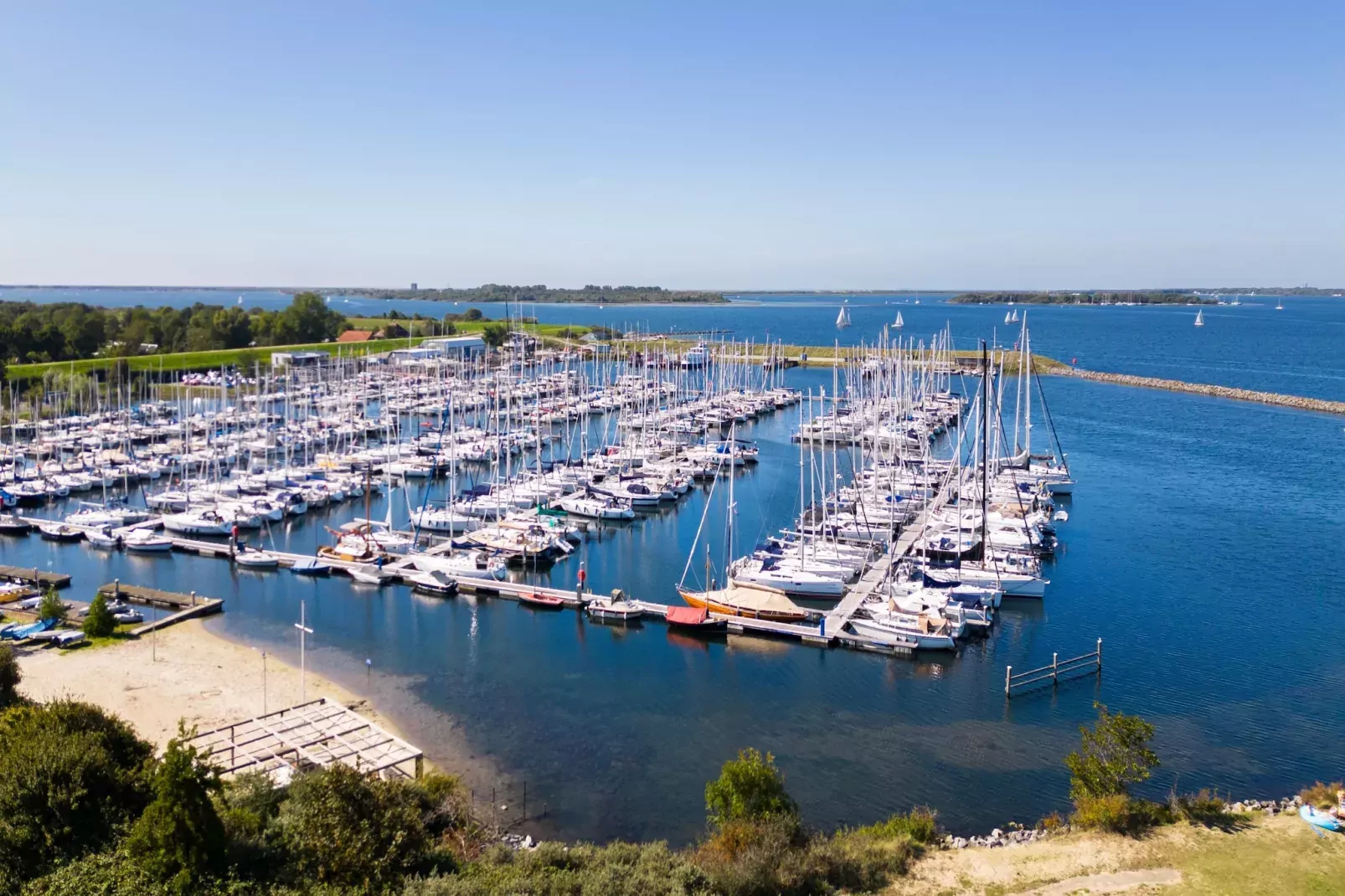 Parc Port Greve 11-Gebieden zomer 1km