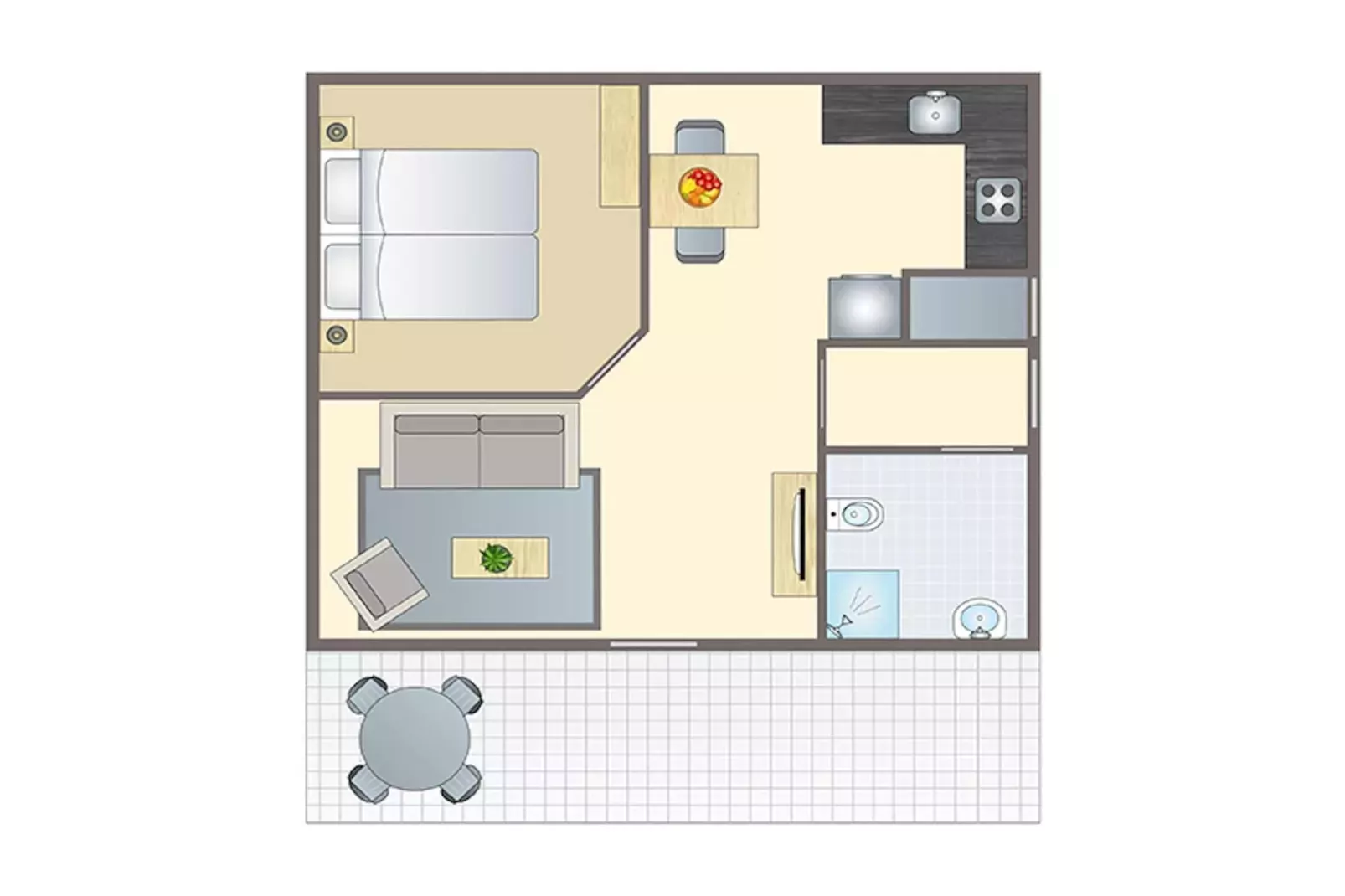 Vakantiepark Reevallis 1-Plattegrond