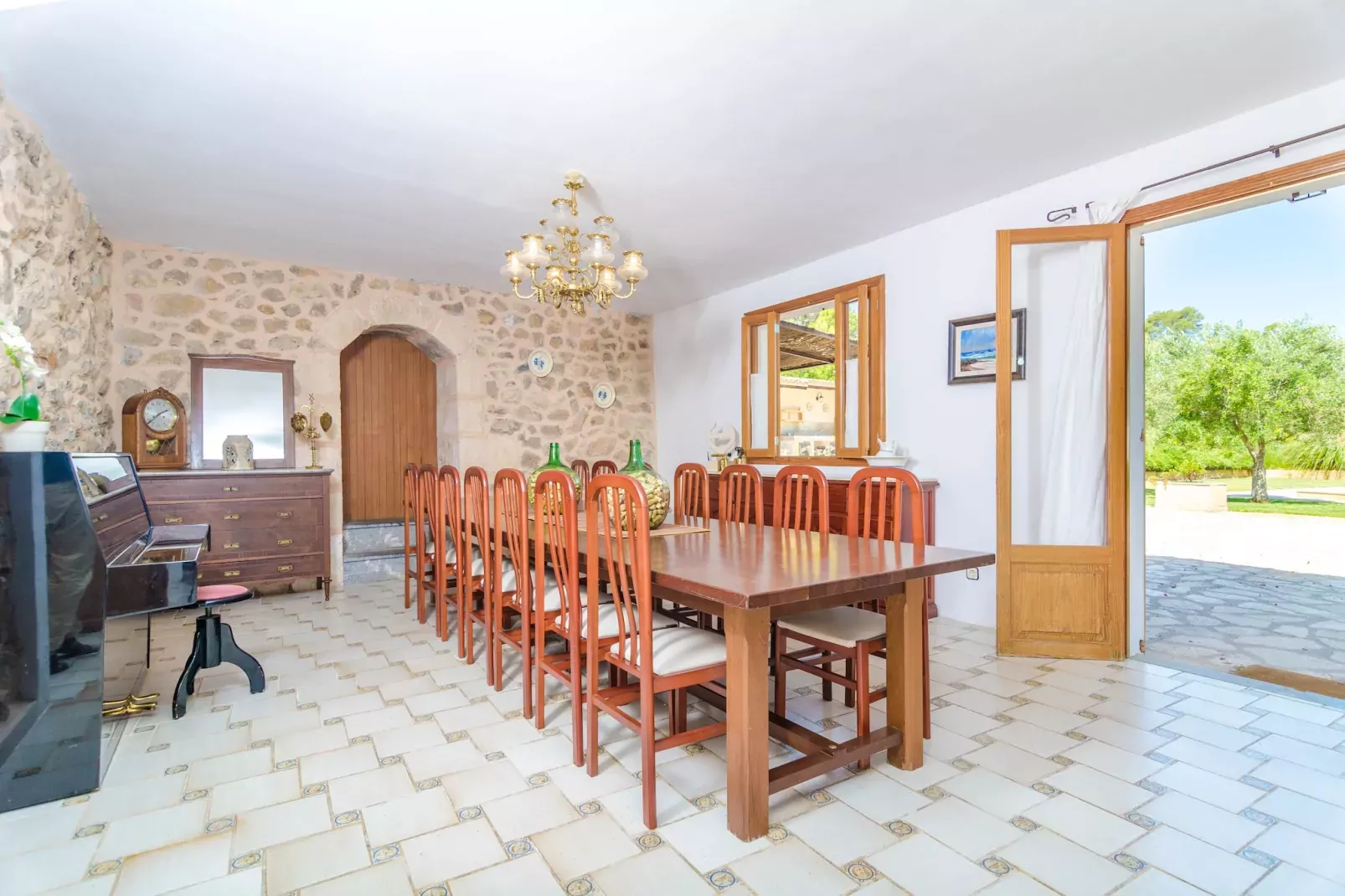 Finca Son Colom-Eetkamer
