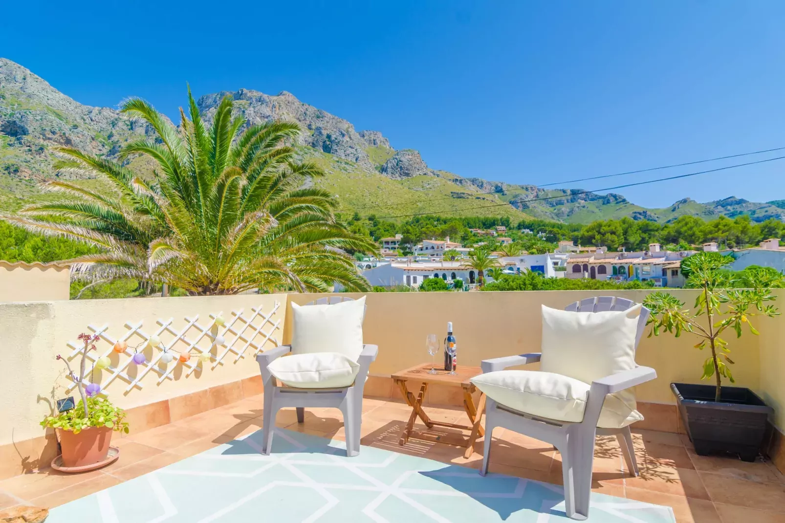 Villa Divina-Terrasbalkon
