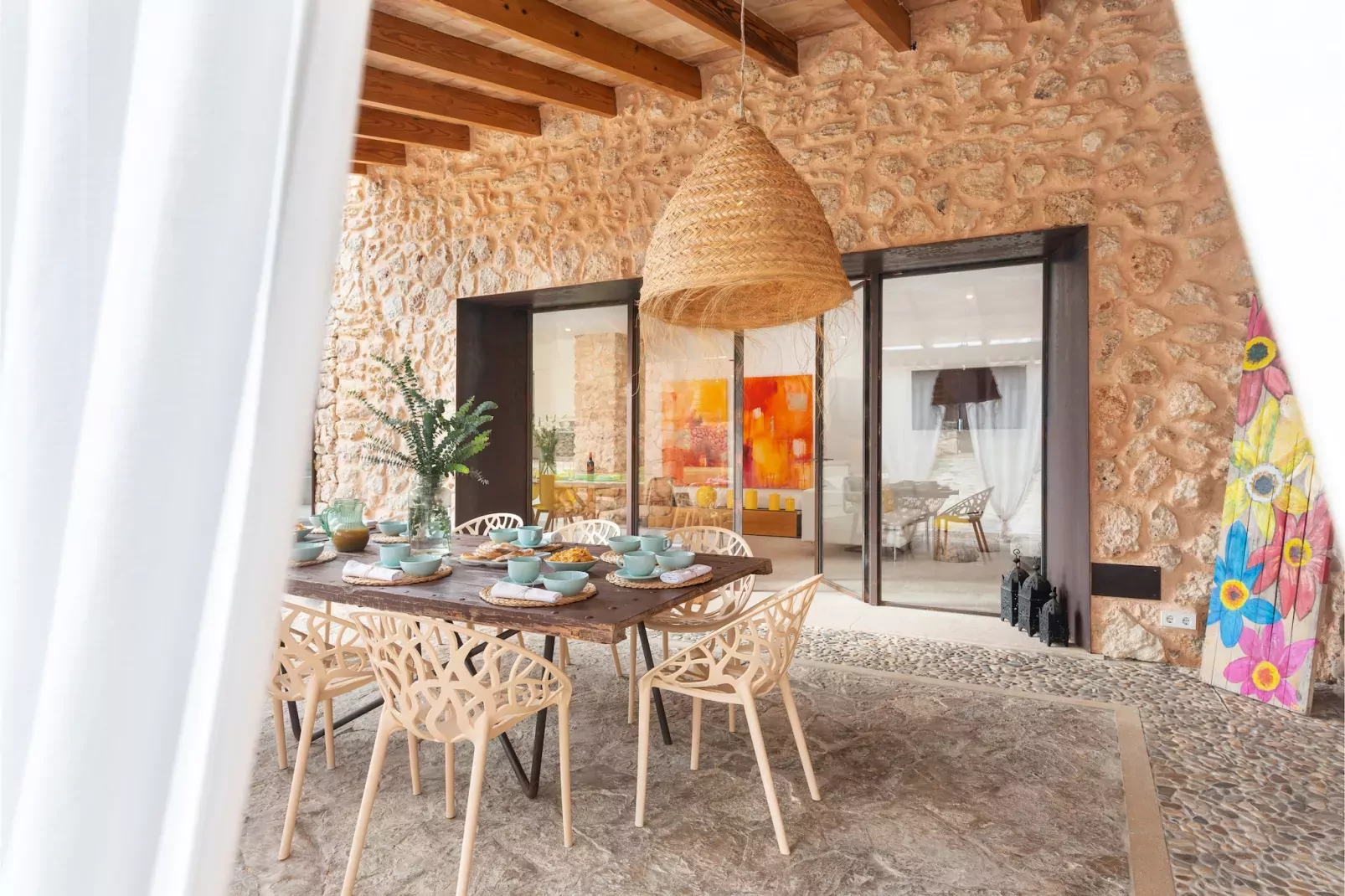Can Font (costitx)-Terrasbalkon