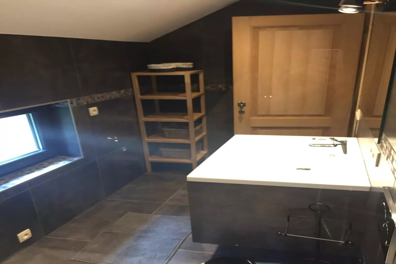 Appartement Ferme Simon-Badkamer