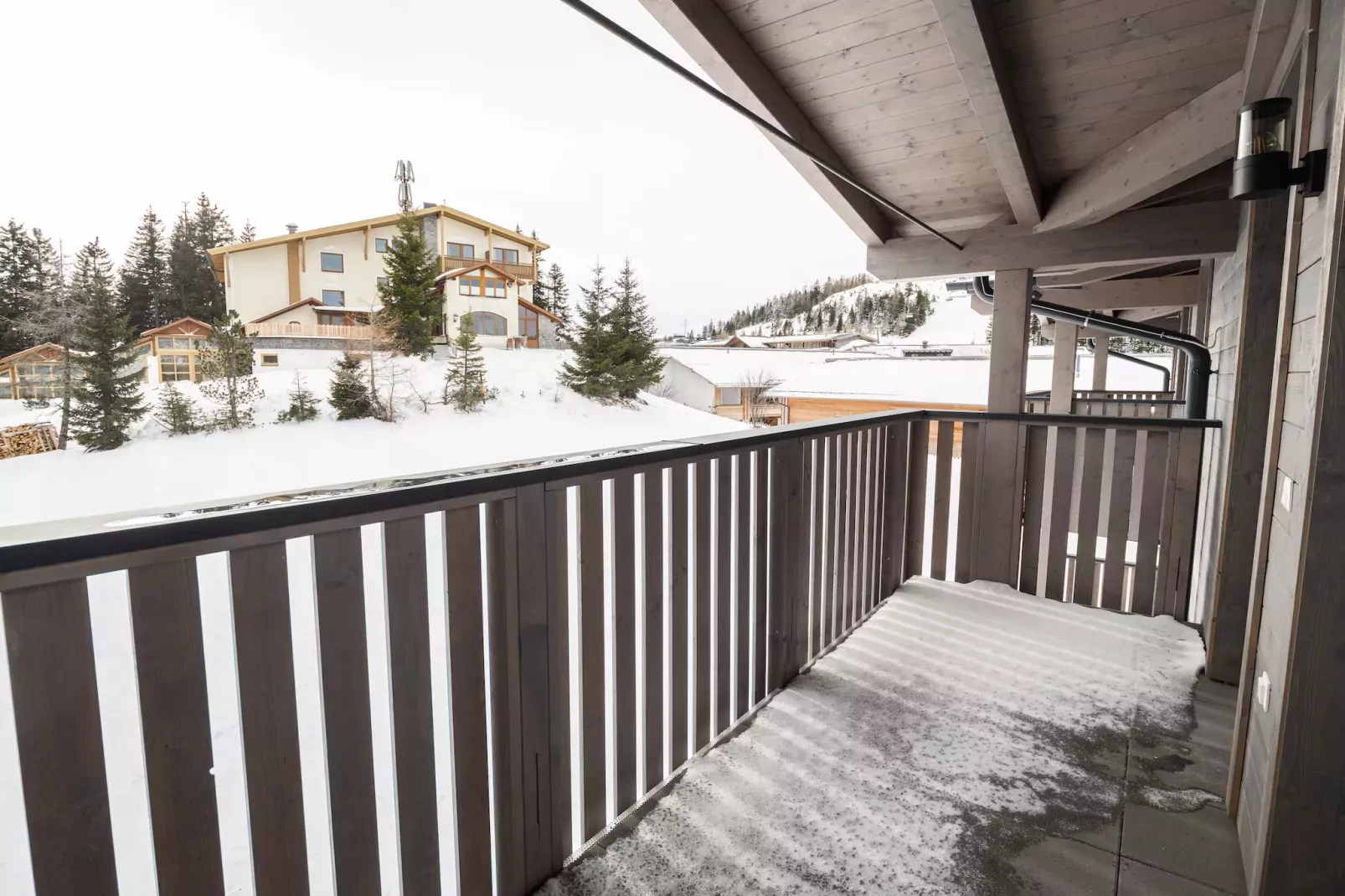 Superior Penthouse Three-bedroom Apartment – KA3PS-Uitzicht winter
