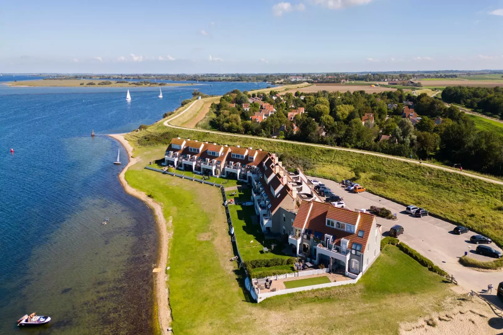 Parc Port Greve 11-Gebieden zomer 1km