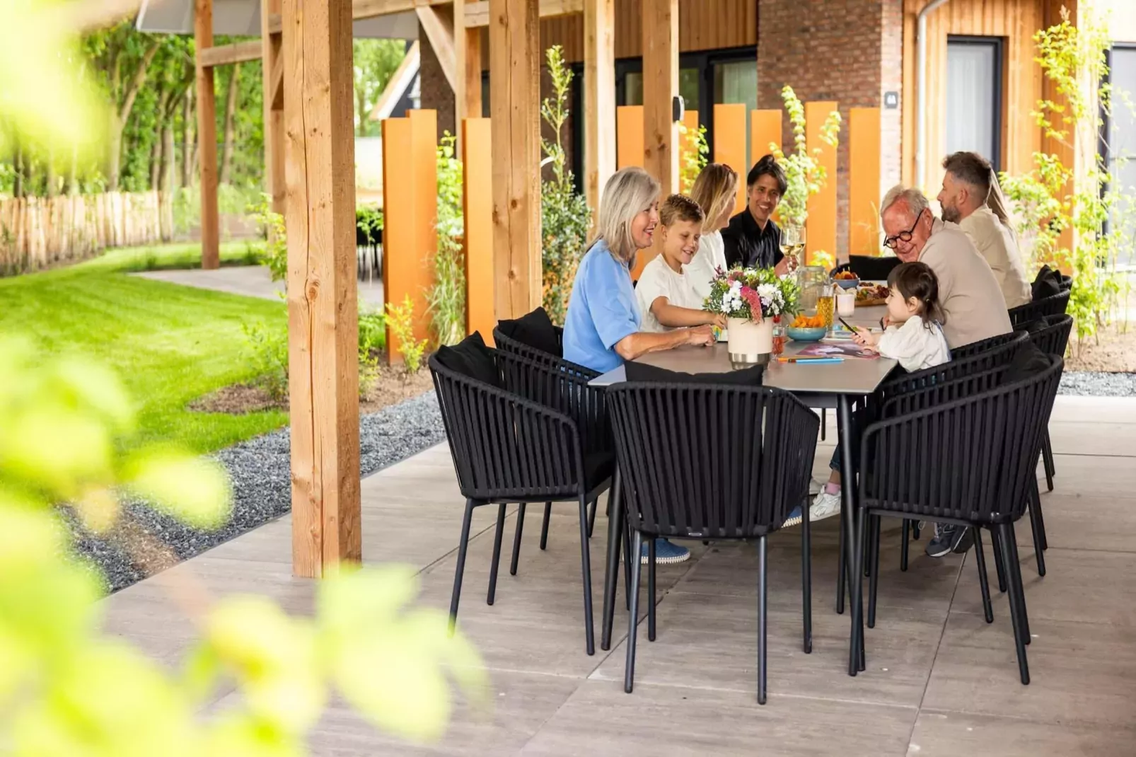 Bos Villa met Sauna  8 personen-Terrasbalkon