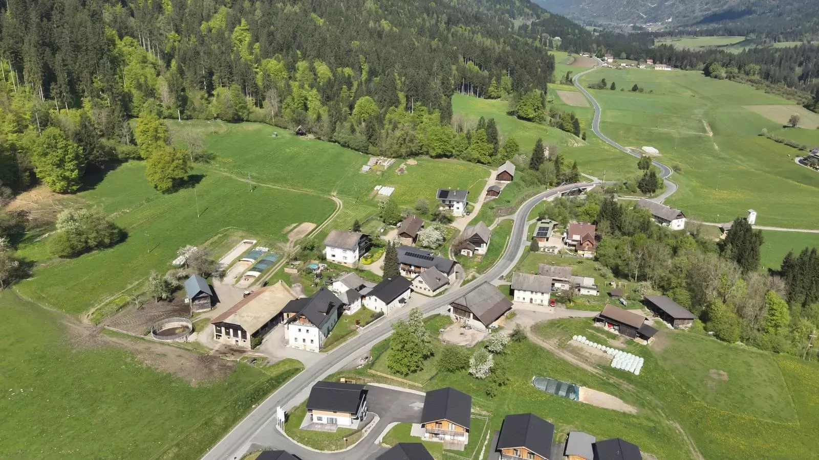 Obermöschach 5A-Gebieden zomer 1km