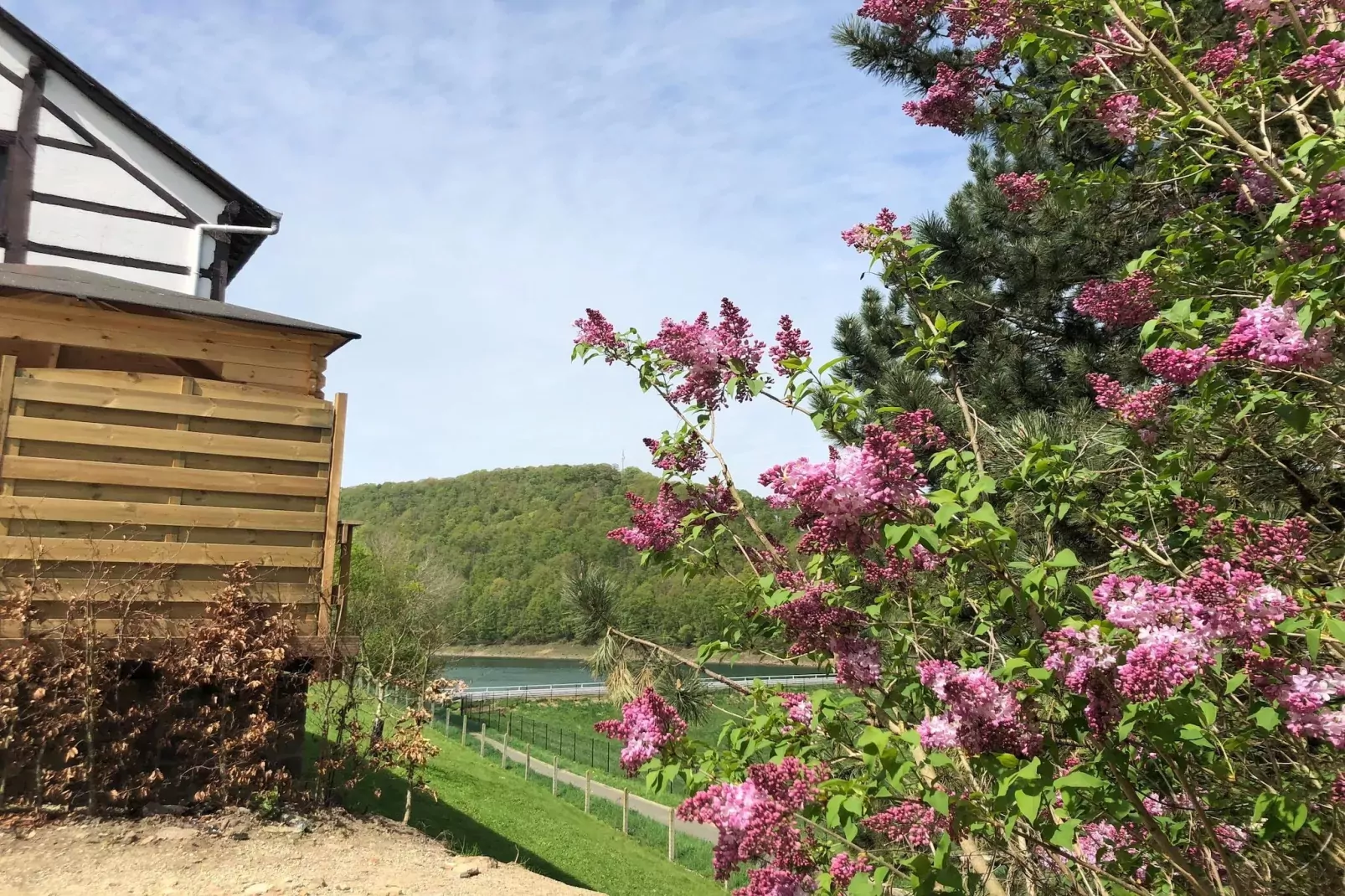 Appartement Ferme Simon-Tuinen zomer