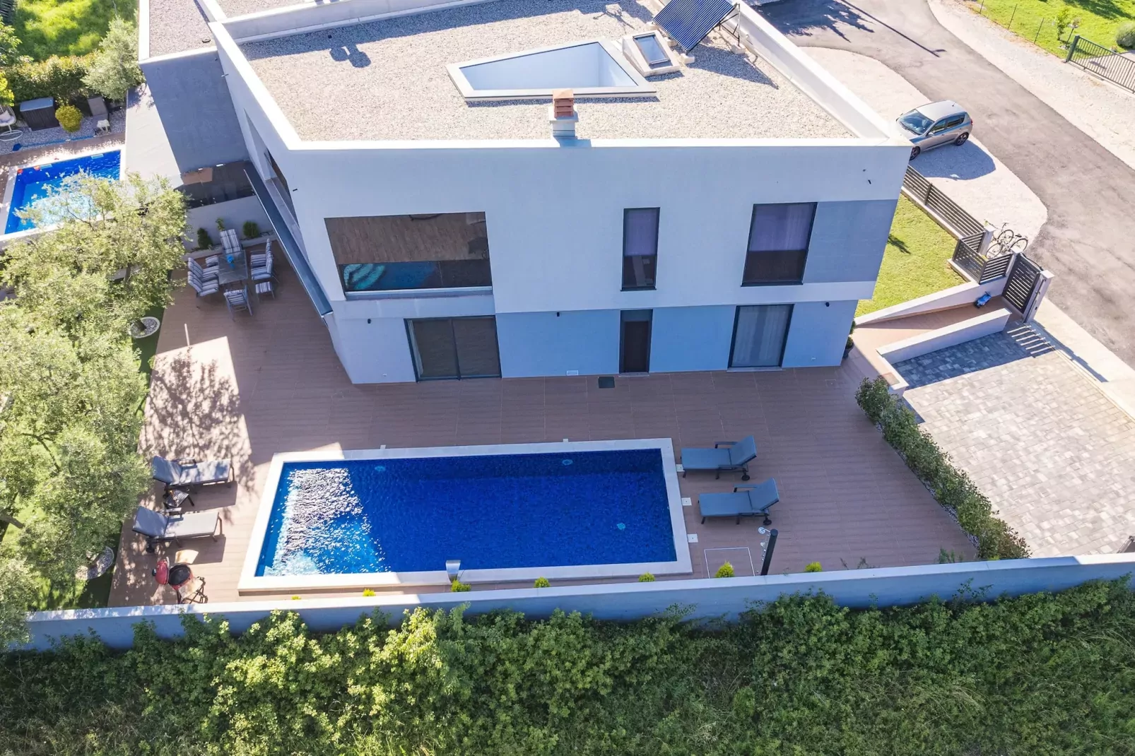Villa Pinus-Uitzicht zomer