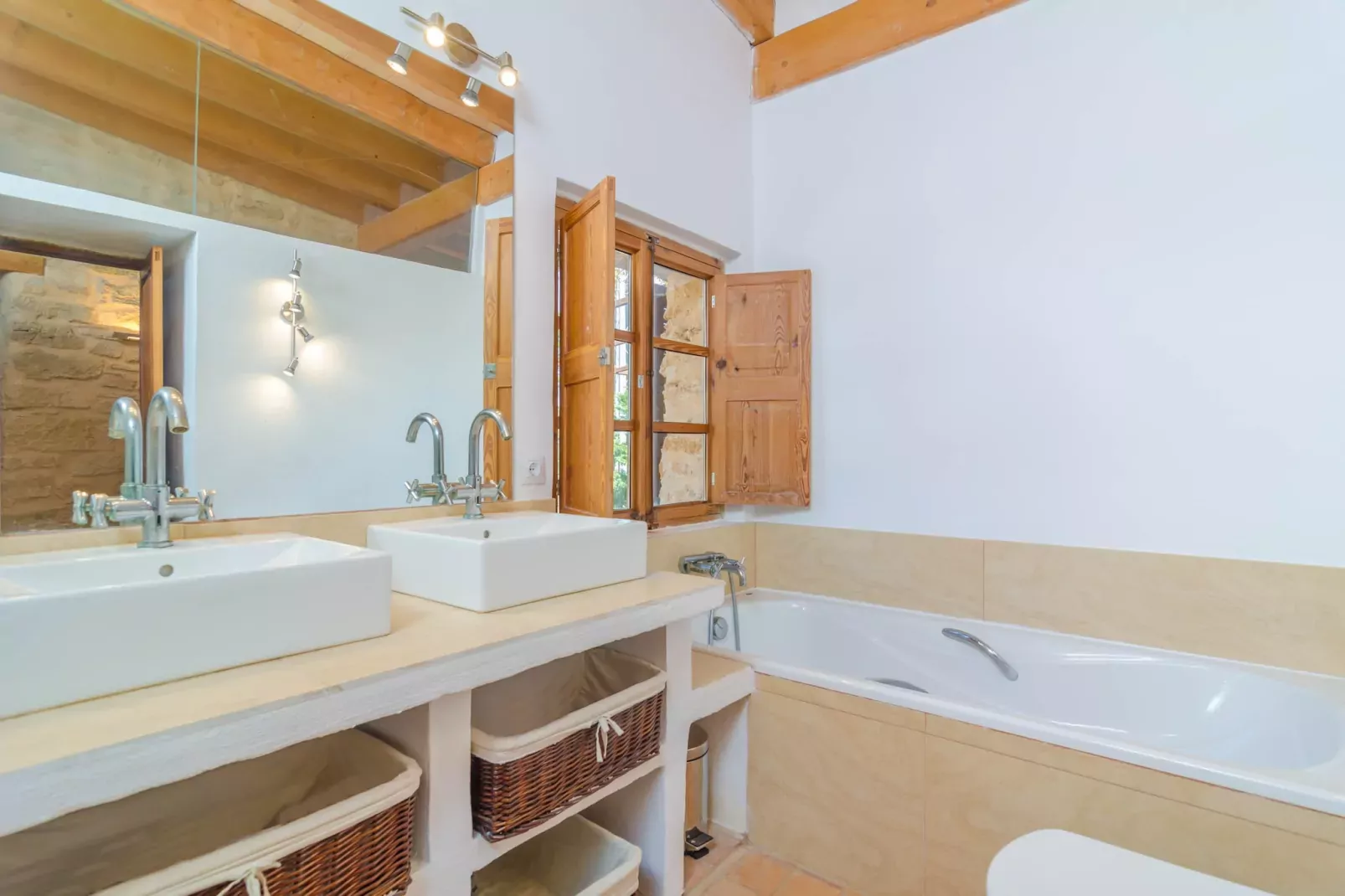 Villa Es MolÍ Des Trenc-Badkamer
