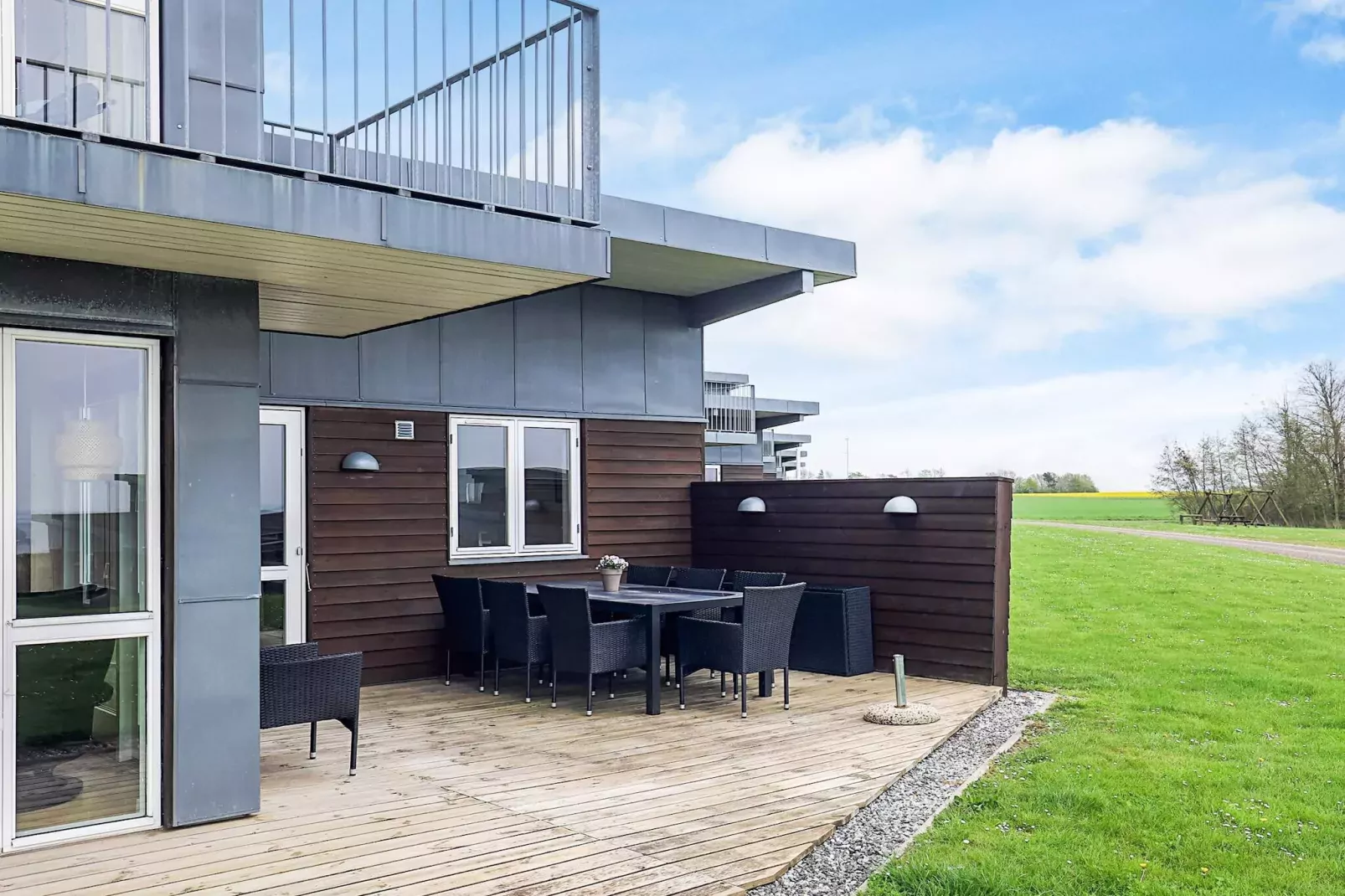 Goed onderhouden vakantiehuis in Faborg-Uitzicht
