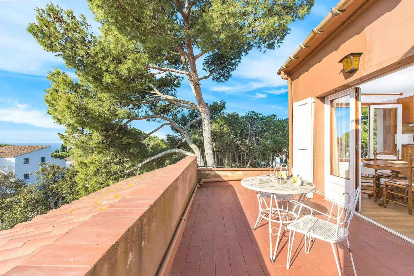 Can Benet Est.-Terrasbalkon