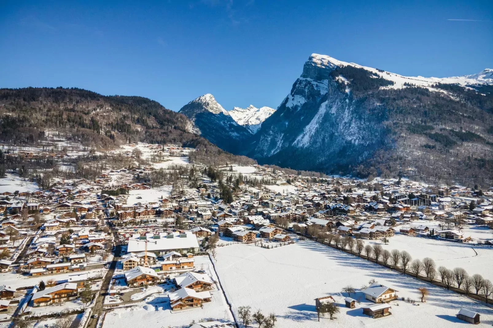 SAMOËNS-S8L-Gebied winter 5km