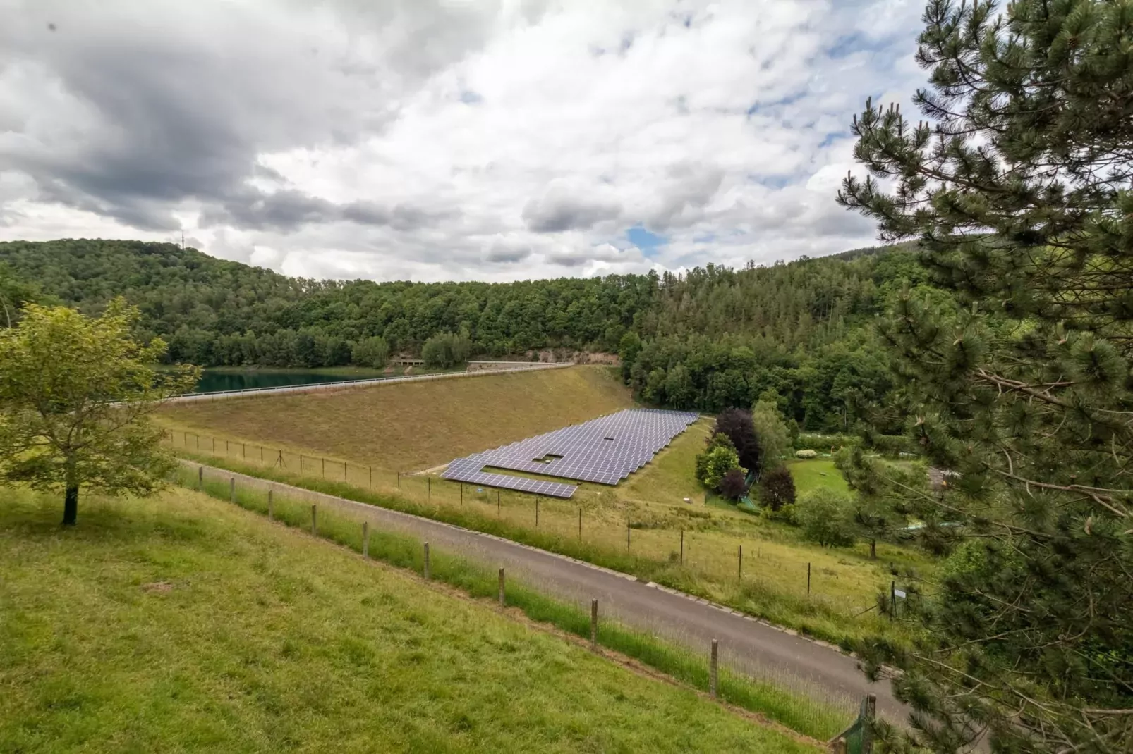 Appartement Ferme Simon-Uitzicht zomer