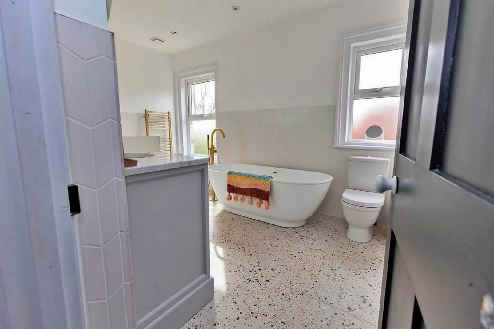 Portland House-Badkamer