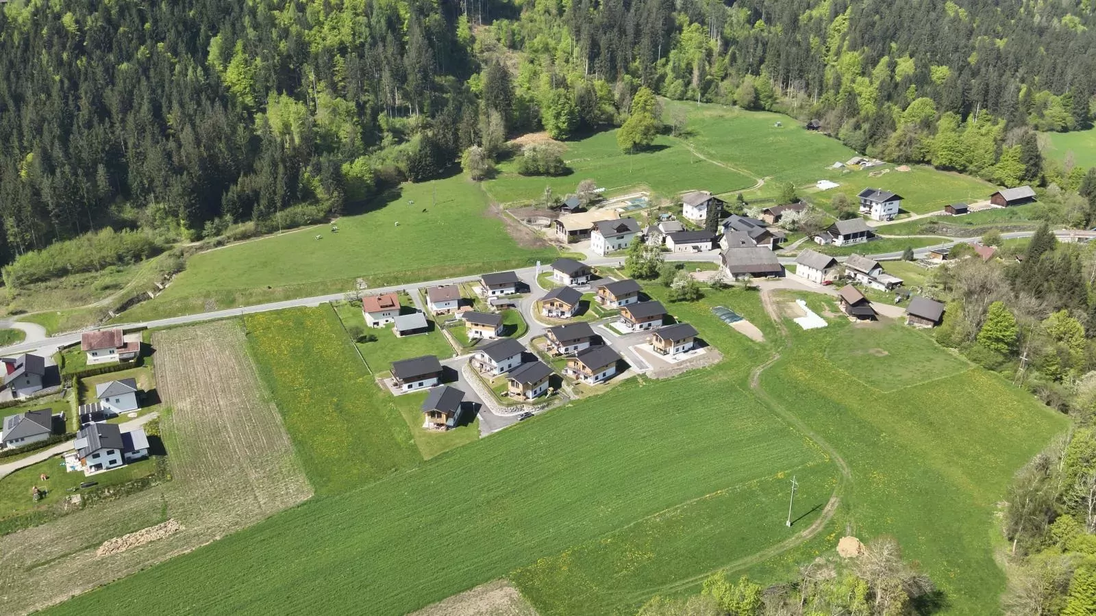 Obermöschach 5A-Gebieden zomer 1km