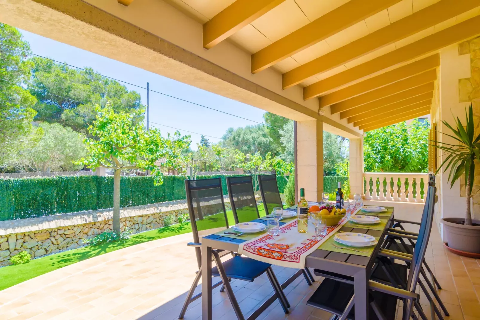 Casa El Cipres-Terrasbalkon