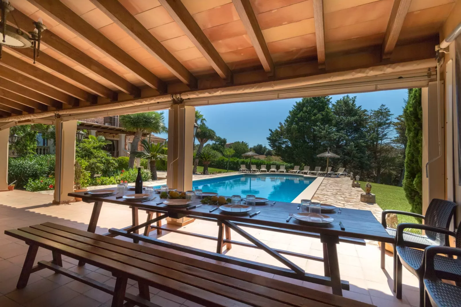 Palleta S'Horta, Finca 5StarsHome Mallorca-Terrasbalkon