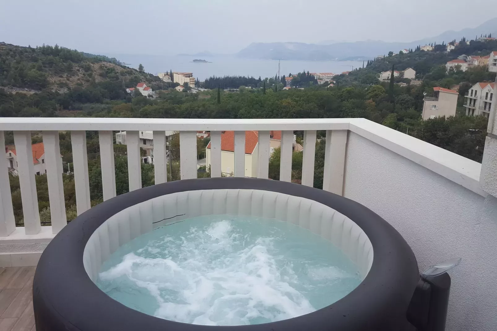 Apartments Villa Dubrovnik - Three Bedroom Apartment - Penthouse with Hot Tub-Terras