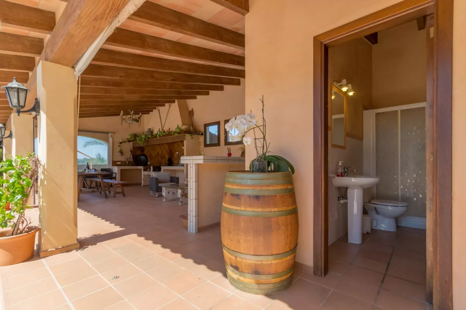 Palleta S'Horta, Finca 5StarsHome Mallorca-Terrasbalkon