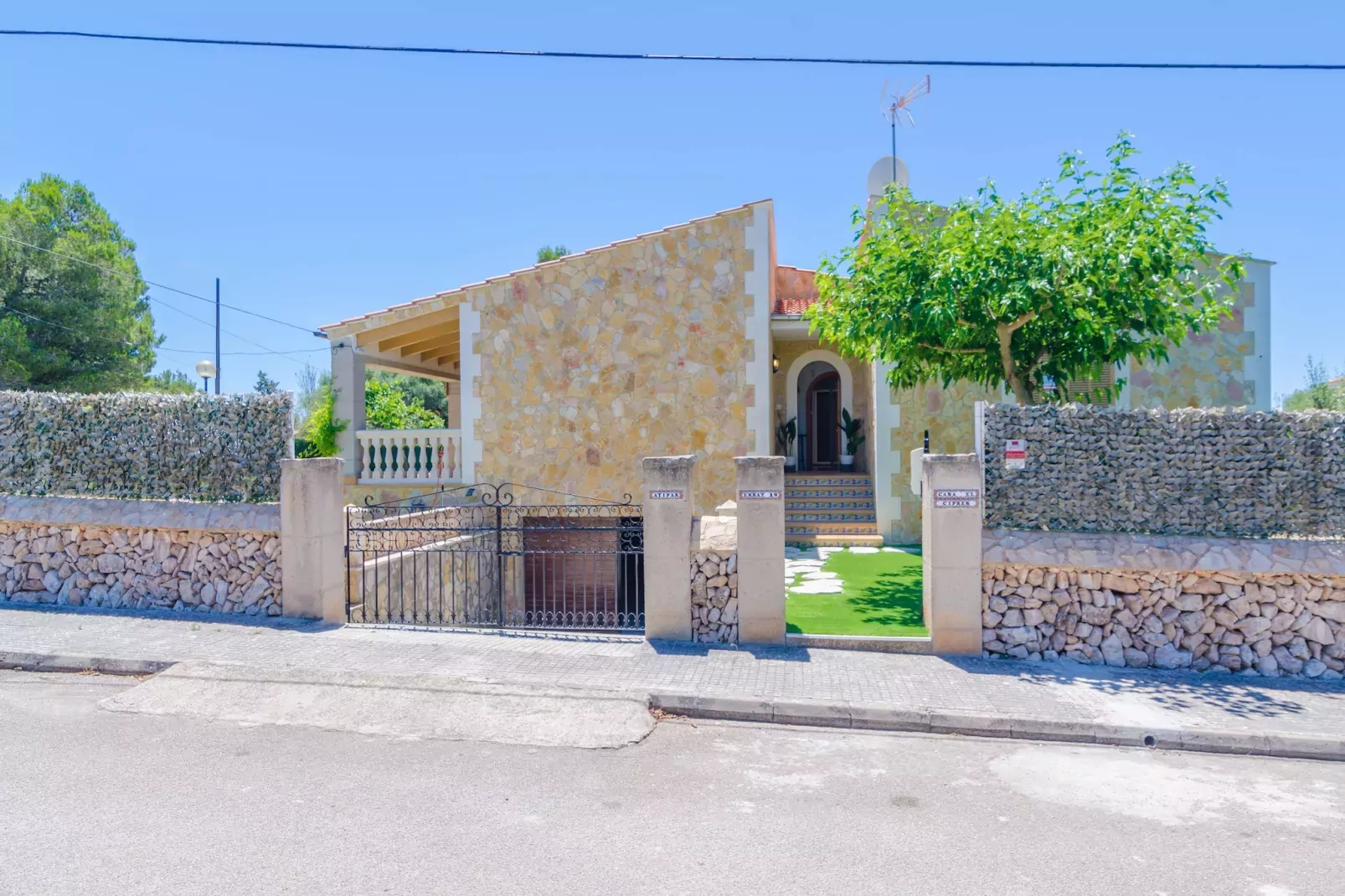 Casa El Cipres-Gebieden zomer 1km
