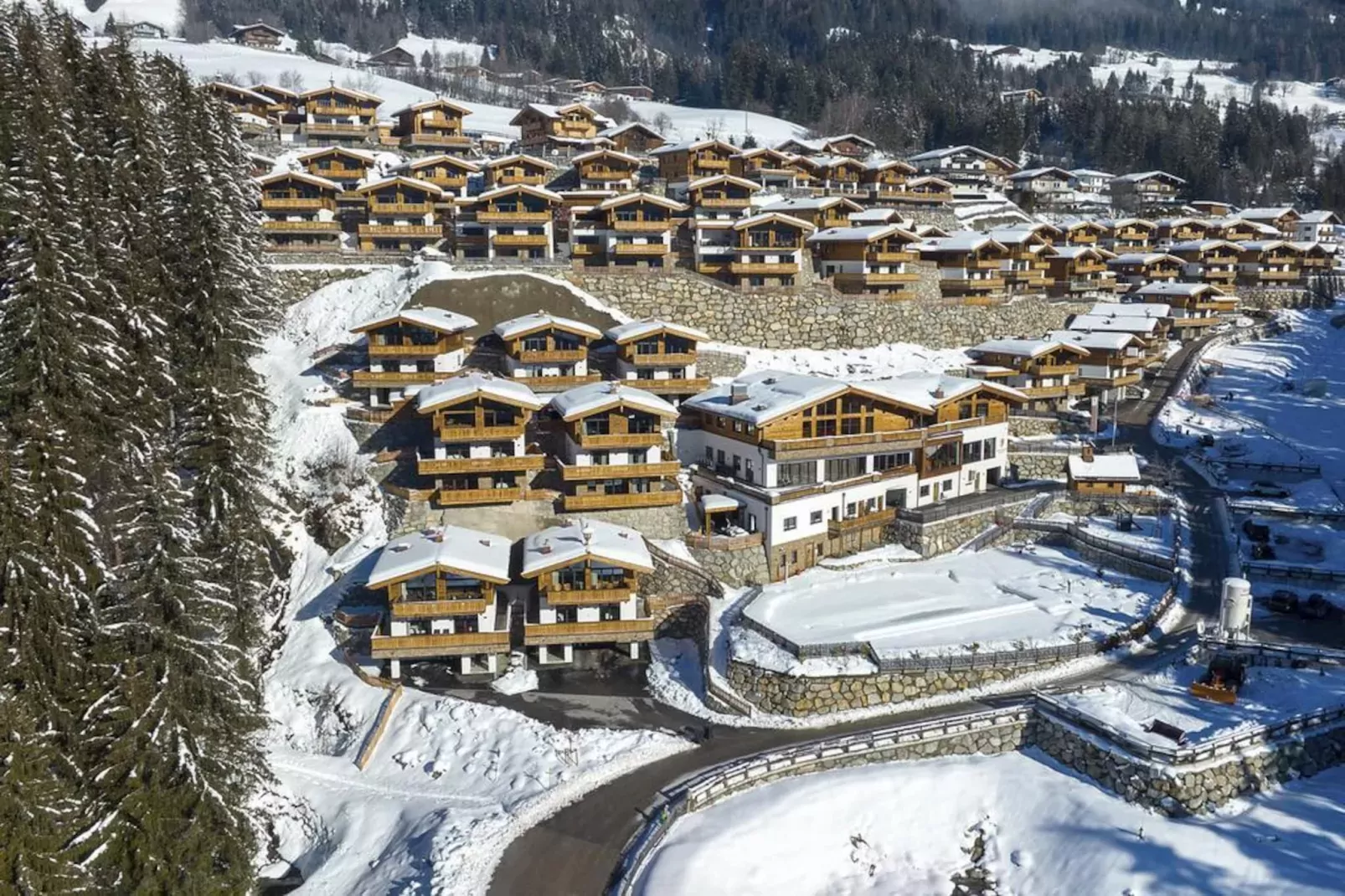 Nationalpark Chalet Schneespitze-Exterieur winter