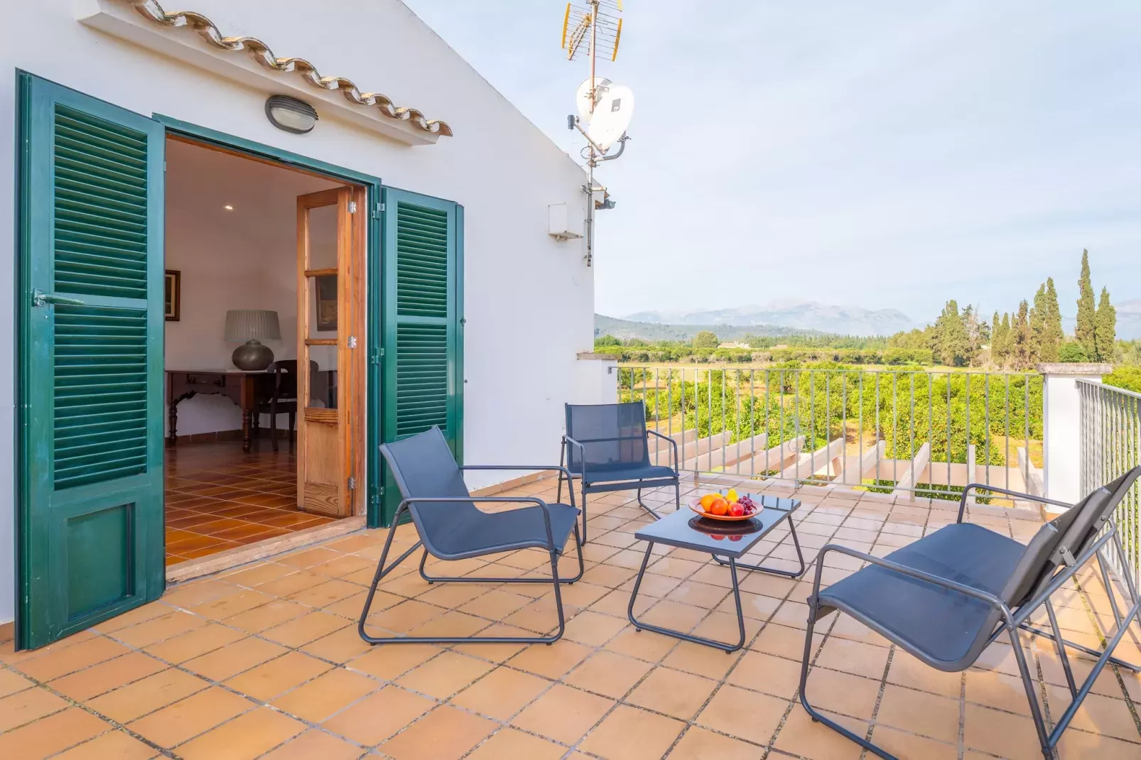 Can Rafelino-Terrasbalkon