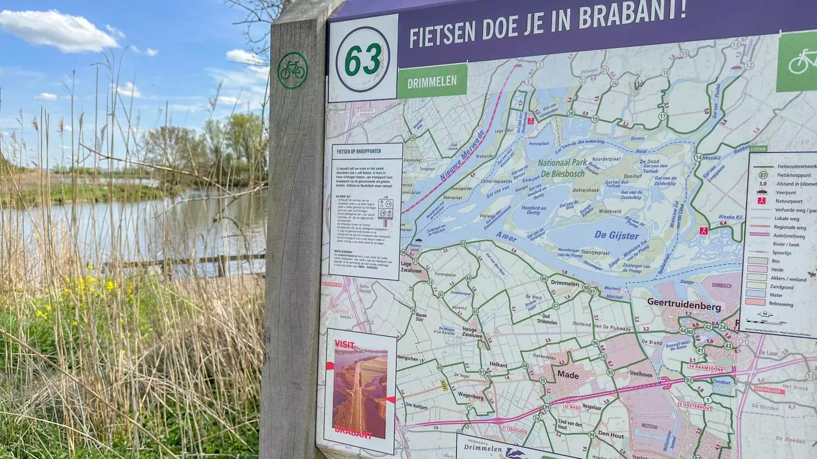 Biesboschhuisje-Gebieden zomer 1km