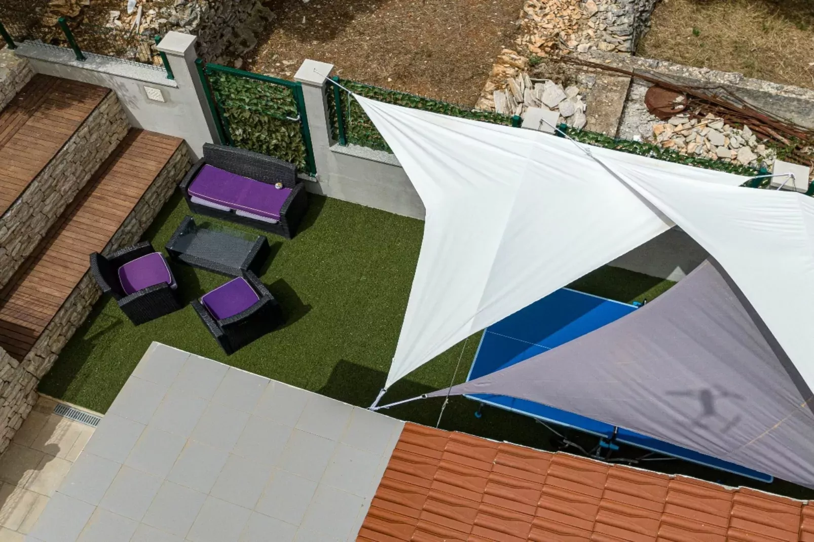 Stone House Blaca - Two Bedroom Stone House with Terrace and Sea View-Uitzicht