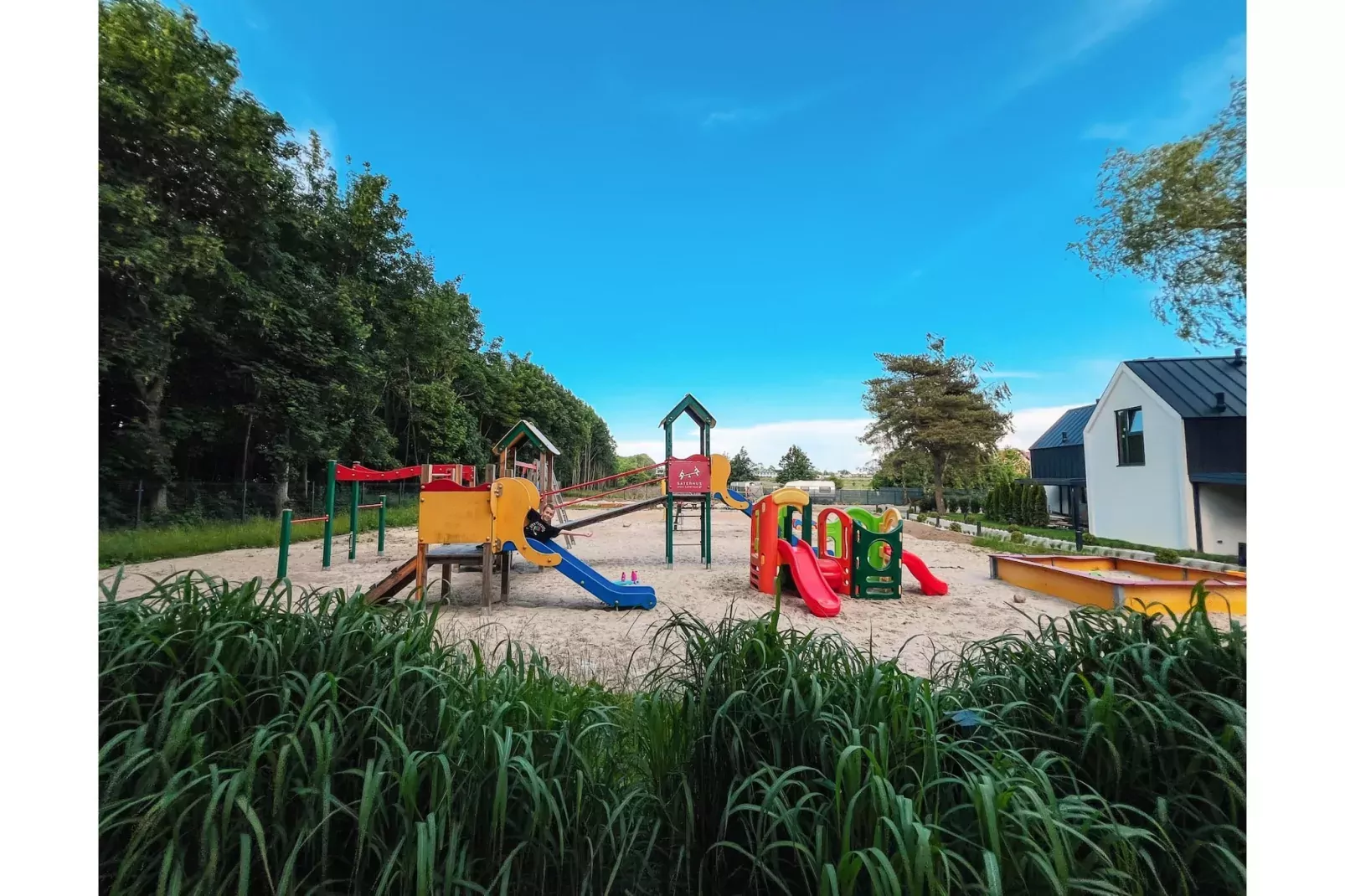 Villa Hoff Ferienhäuser Domek 4 Pers-Parkfaciliteiten