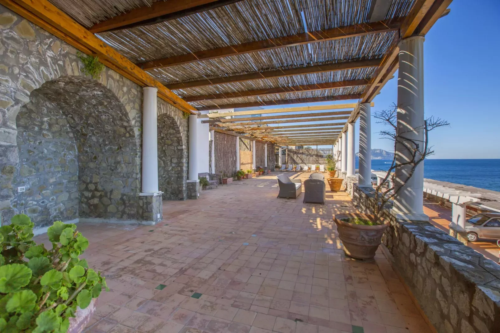 Villa San Montano-Terrasbalkon