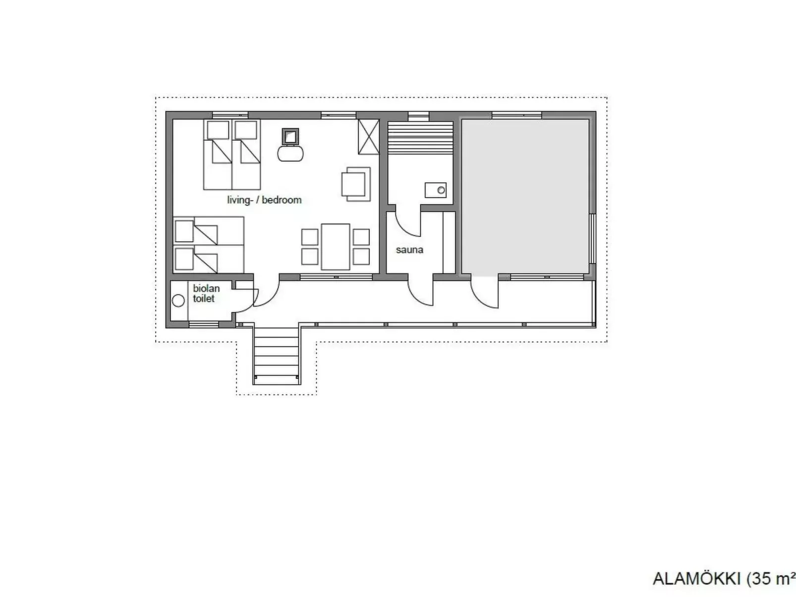 Villa talvilahti-Buiten