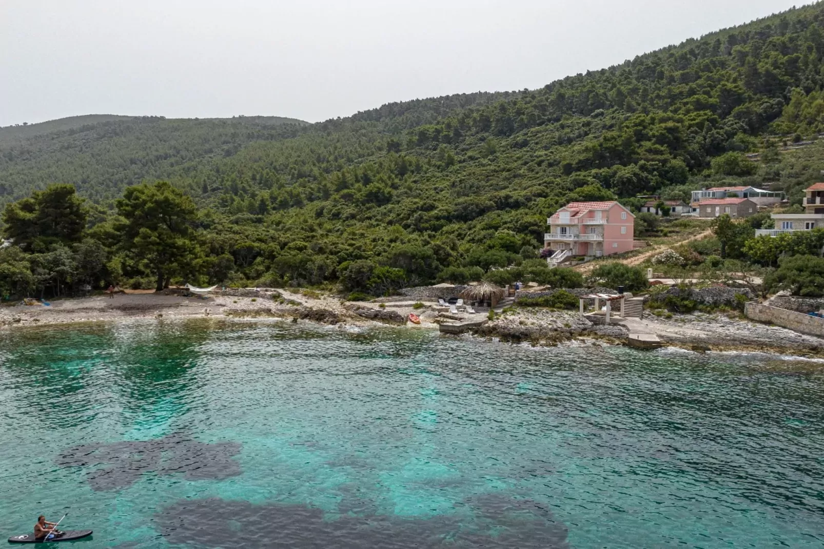 Stone House Blaca - Two Bedroom Stone House with Terrace and Sea View-Uitzicht