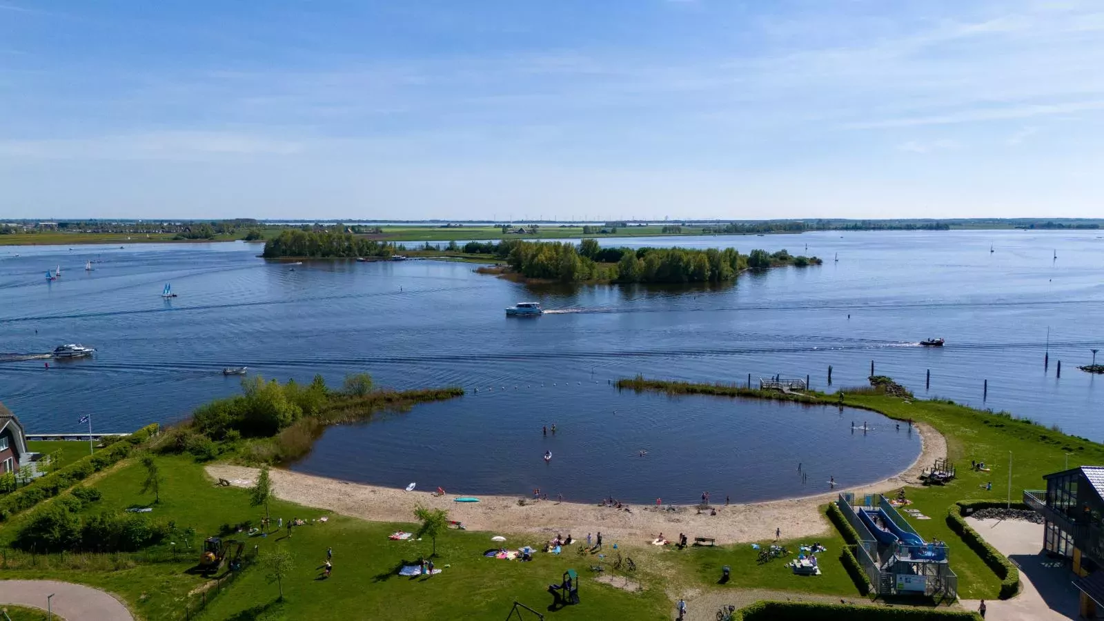 Floating in Heeg-Gebieden zomer 5km