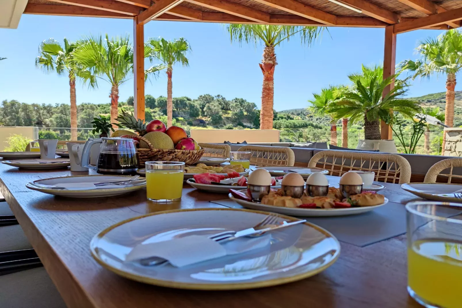 Kipo Paradiso 6 Spa Yoga & Gym resort-Terras