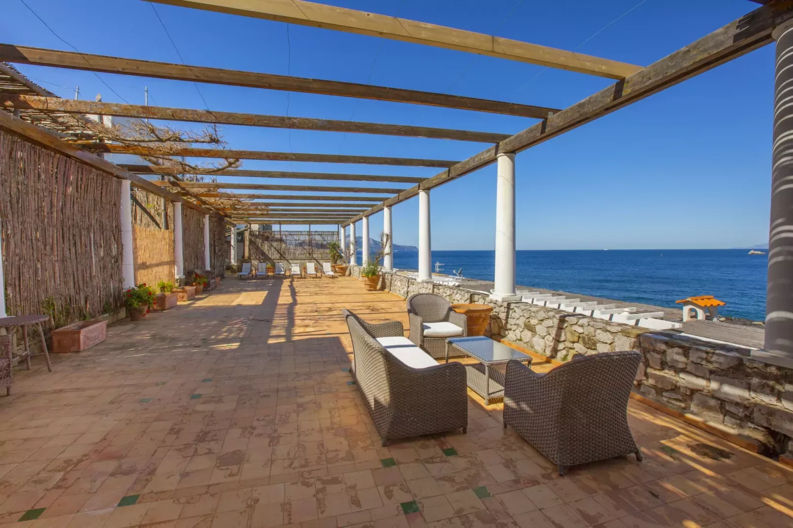 Villa San Montano-Terrasbalkon