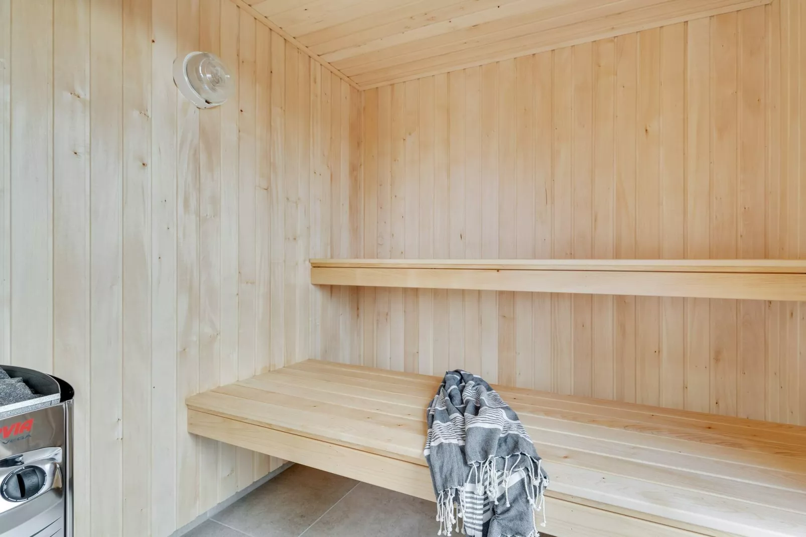 5 sterren vakantie huis in Nørre Nebel-Sauna