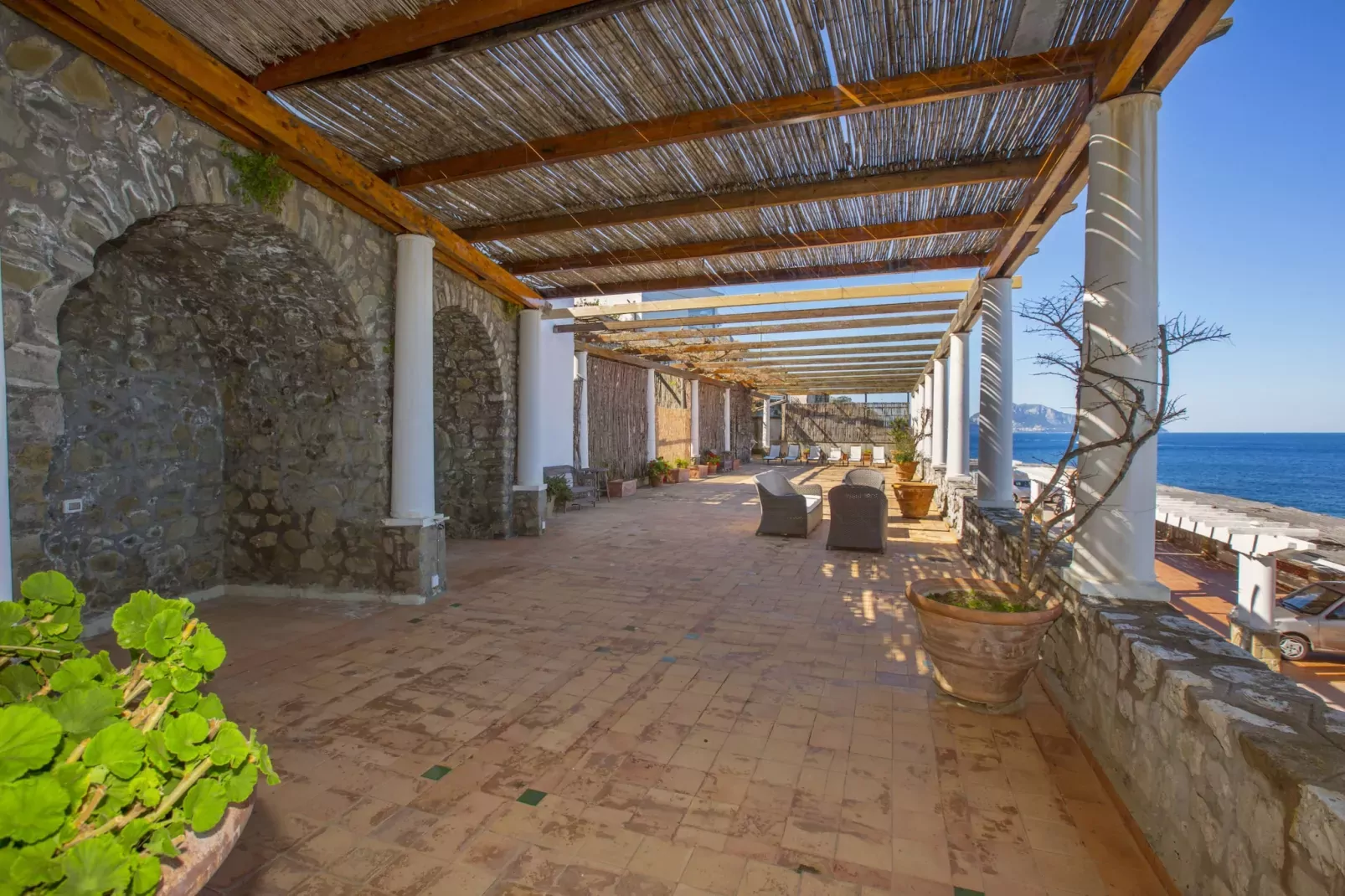 Villa San Montano-Terrasbalkon