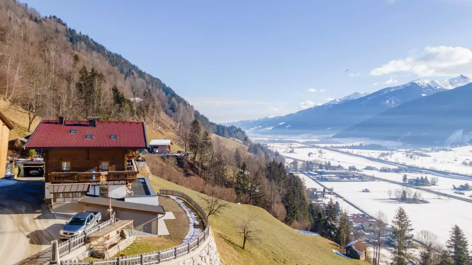 Unterrainhof-Exterieur winter