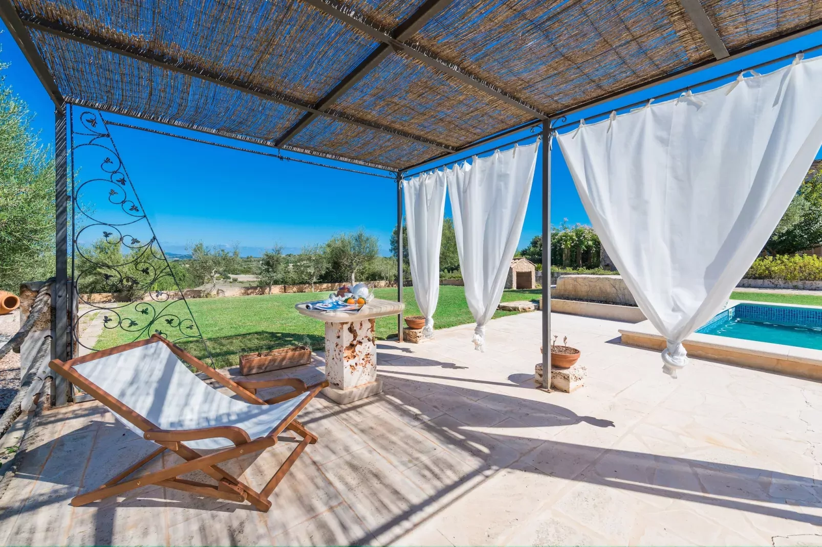 Finca Son Colom-Terrasbalkon