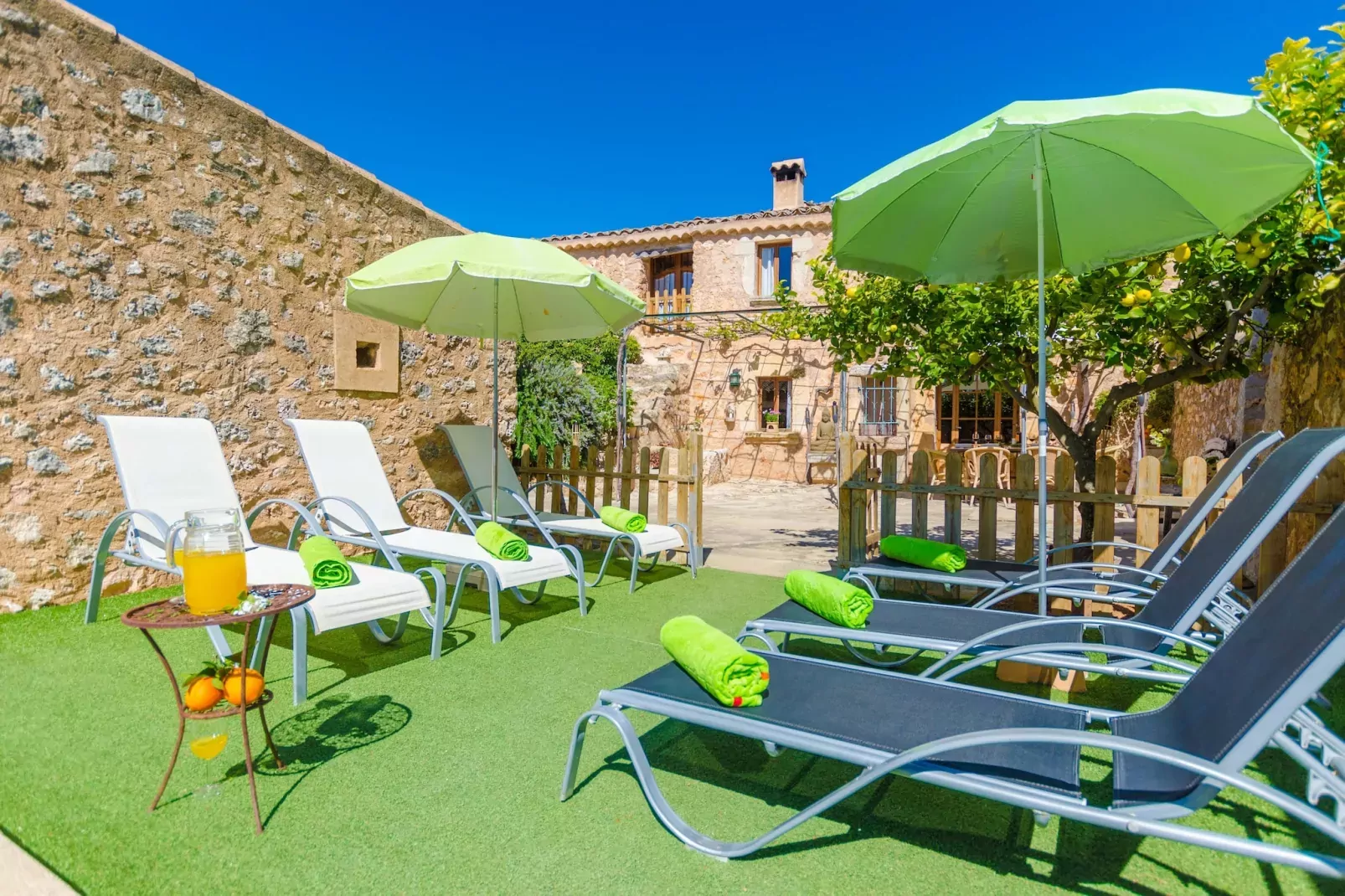 Finca Can Maria Costitx-Tuinen zomer