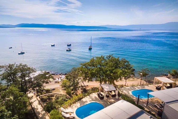 Aminess ATEA Camping Resort - Njivice - AMBER LUXURY Holiday home 5 Pers 40m2-Gebieden zomer 20km