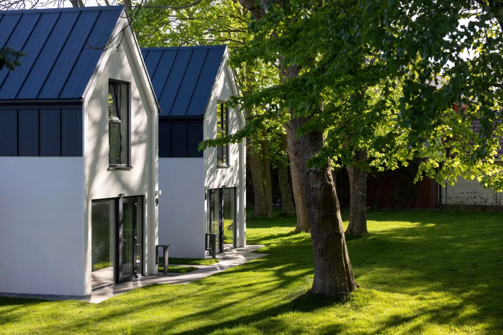 Villa Hoff Ferienhäuser Domek 6 Pers-Buitenkant zomer