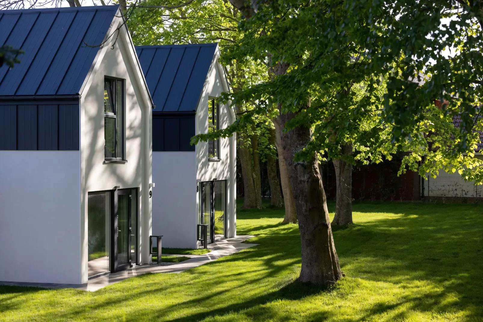 Villa Hoff Ferienhäuser Domek 5 Pers-Buitenkant zomer