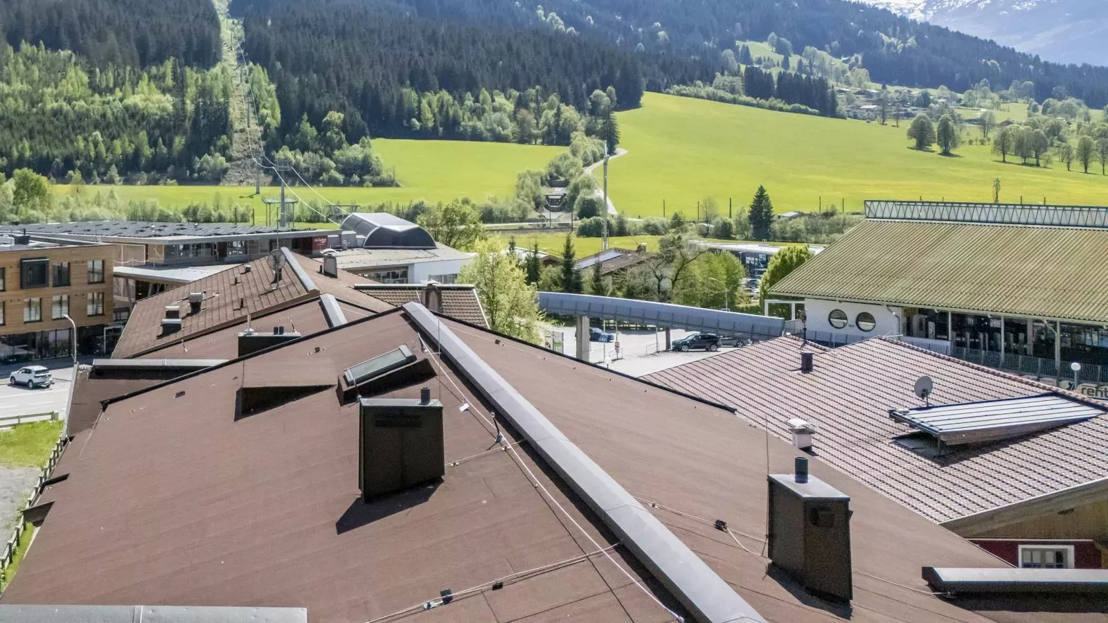 Next to the ski lift A 4-Uitzicht zomer