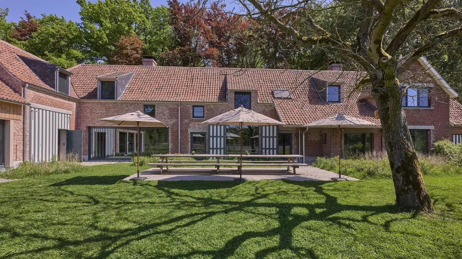 Villa Lactea-Tuinen zomer