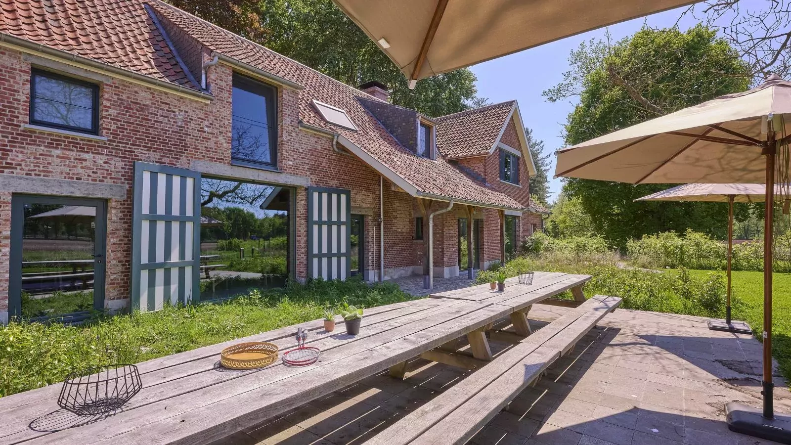 Villa Lactea-Tuinen zomer