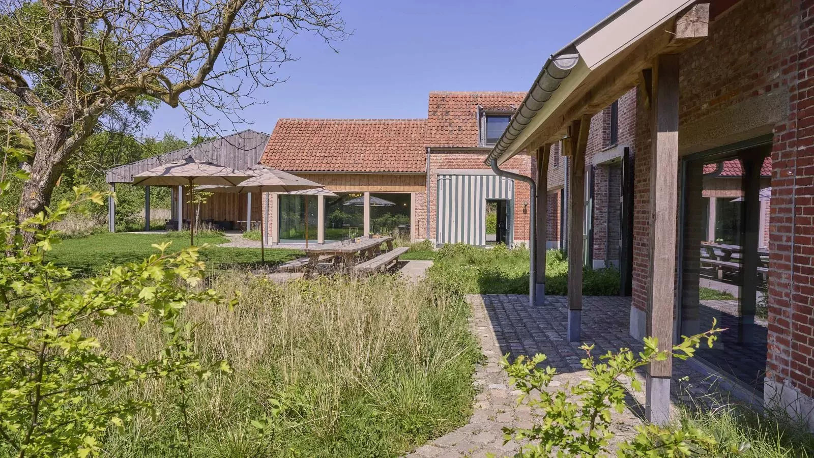 Villa Lactea-Tuinen zomer