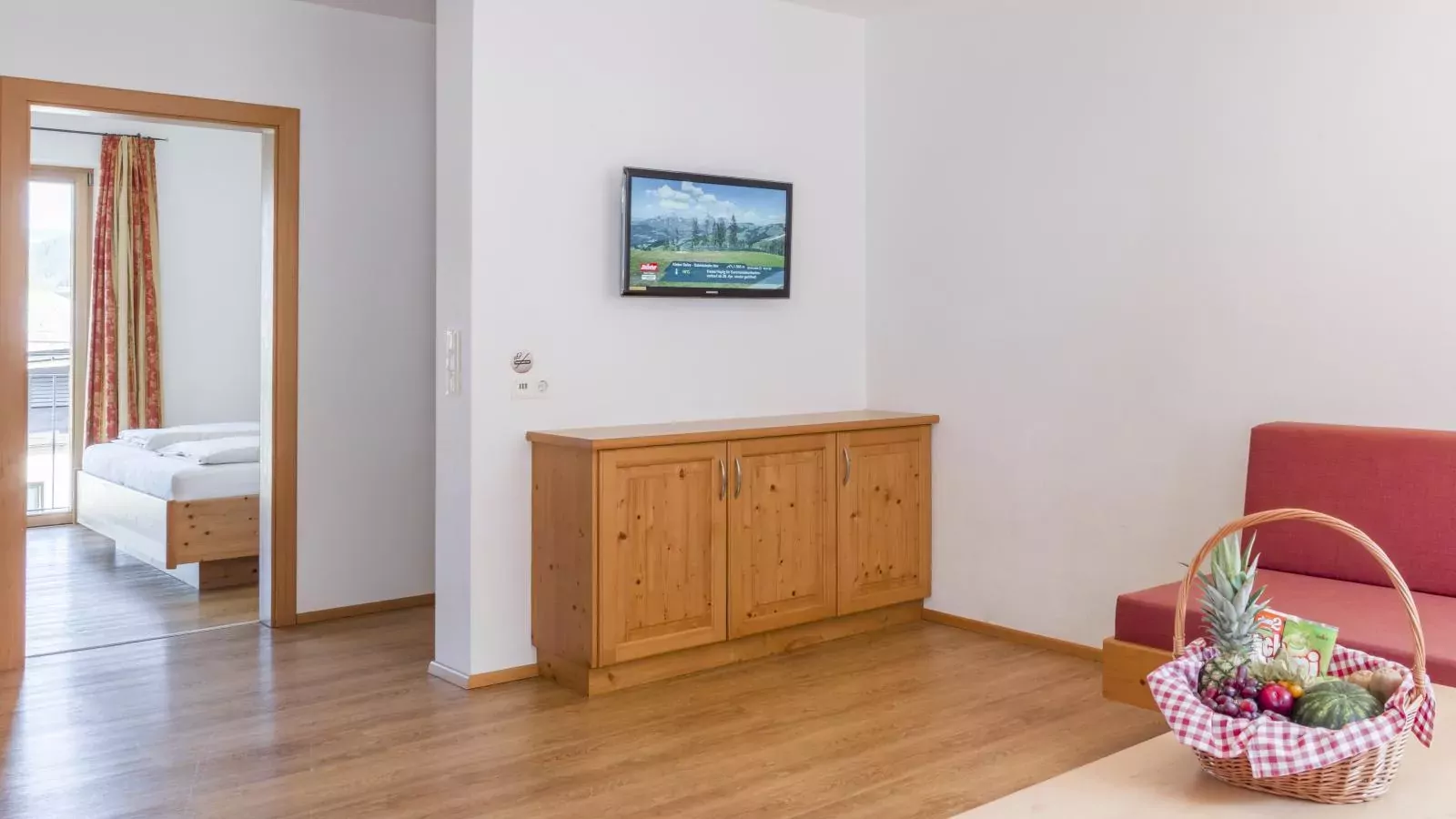 Next to the ski lift A 4-Woonkamer