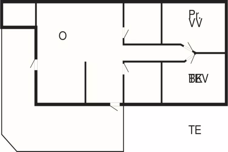 4 persoons vakantie huis in Thisted-Plattegrond