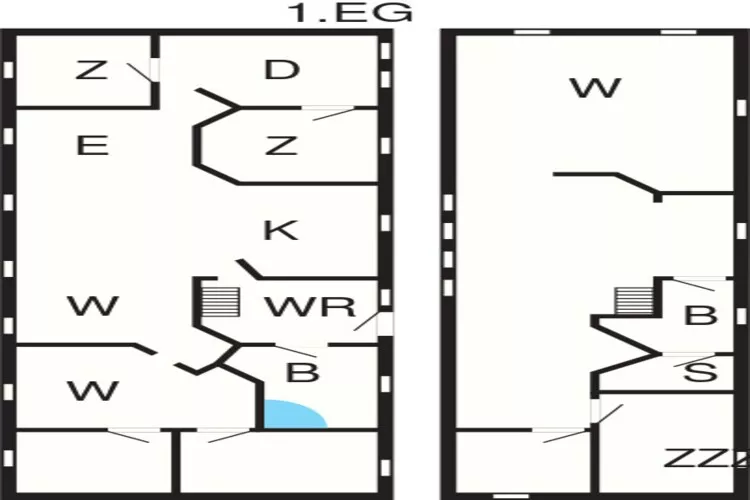 12 persoons vakantie huis in Lemvig-Plattegrond